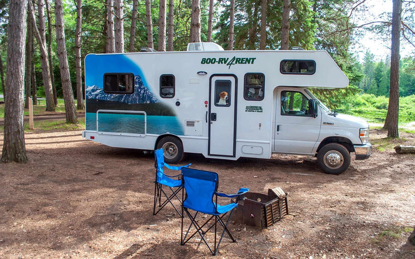 Cruise Canada RV in Algonquin Provincial Park