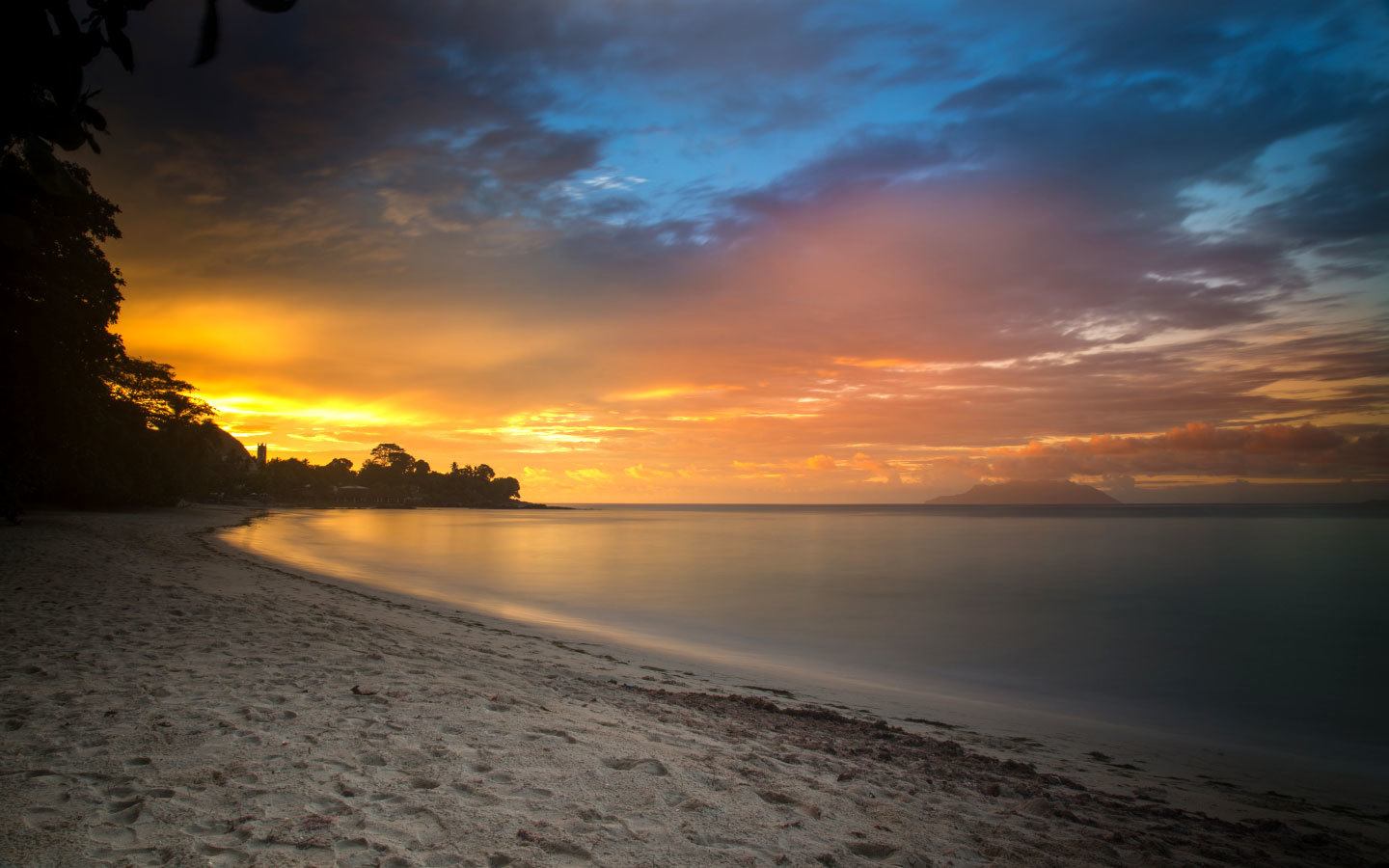 Seychelles sunset