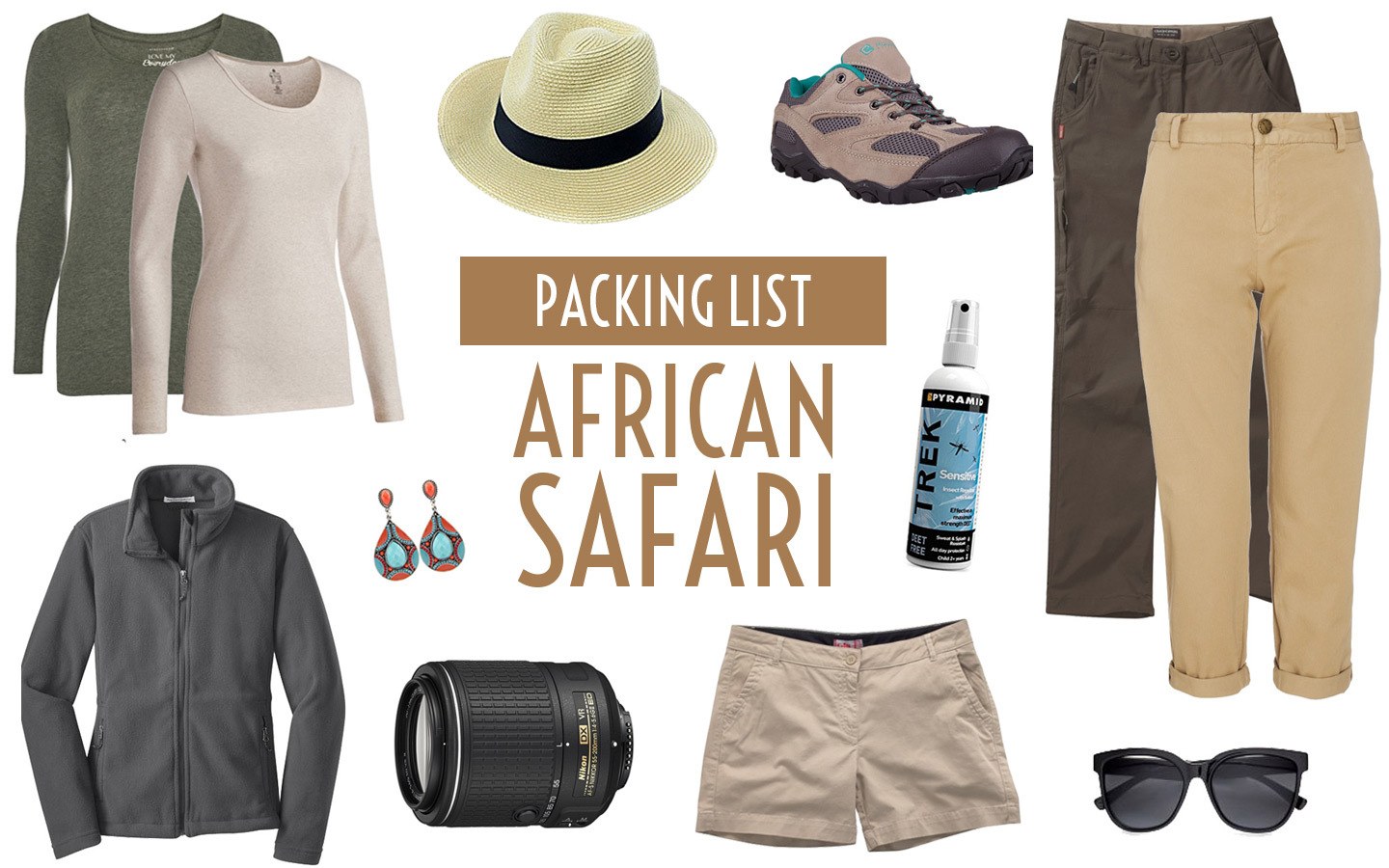 Travel packing list: What to pack for an African safari