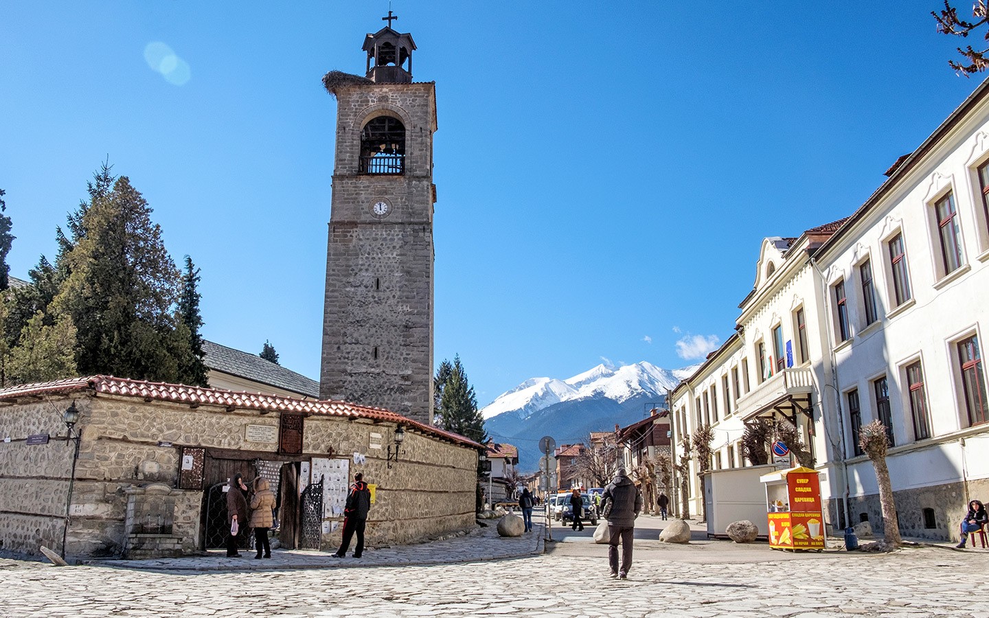 On and off the slopes in Bansko, Bulgaria