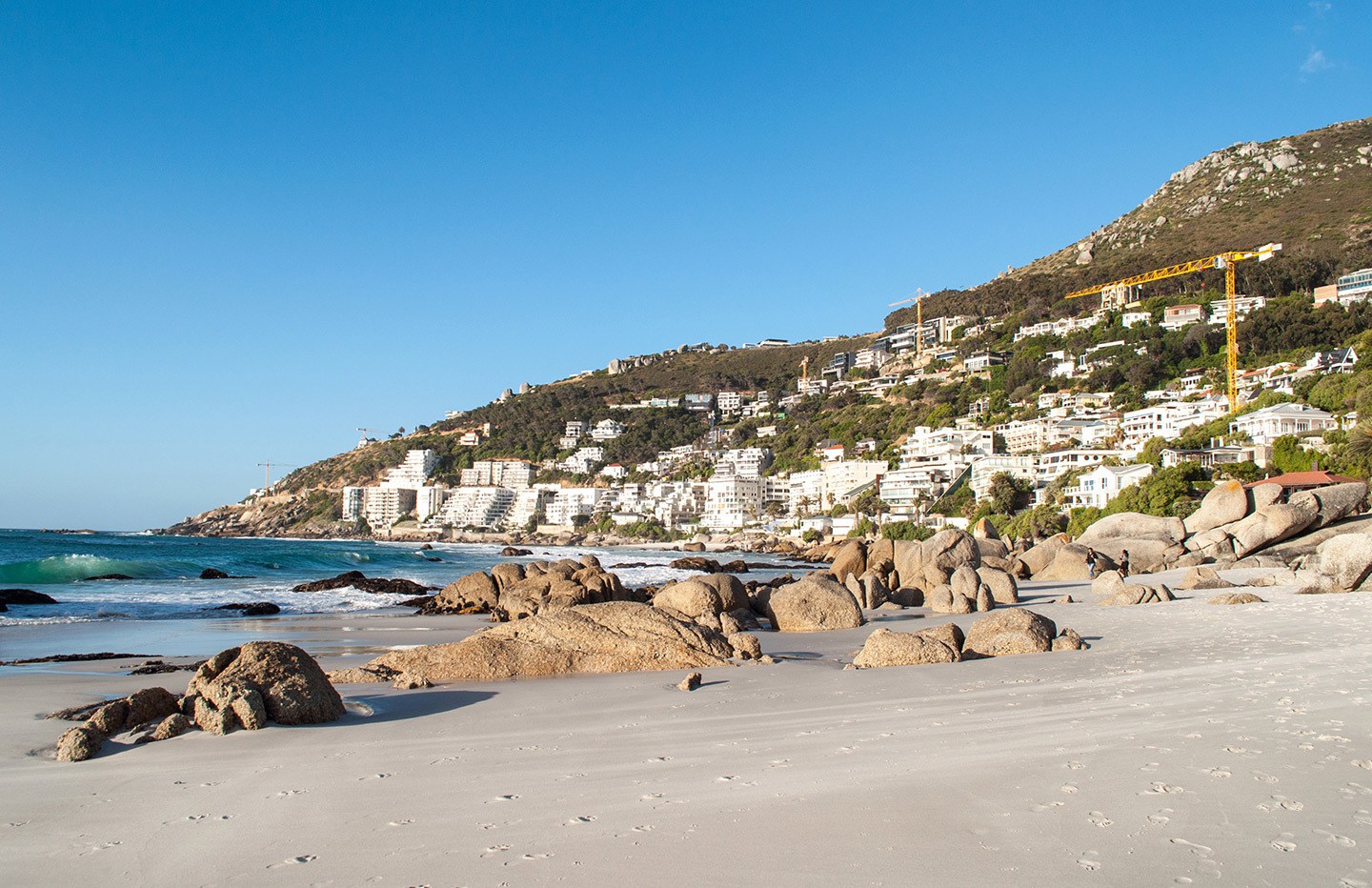 Clifton beach in Cape Town