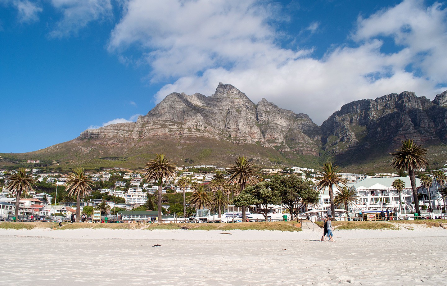 Camps Bay beach in Cape Town, South Africa