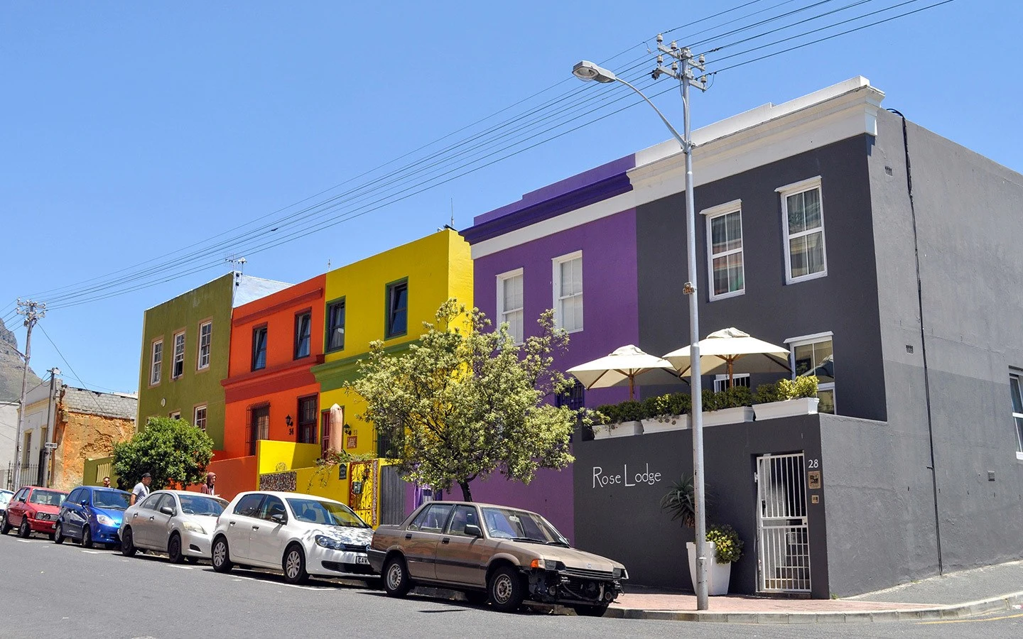 Colourful houses in Bo Kaap, Cape Town