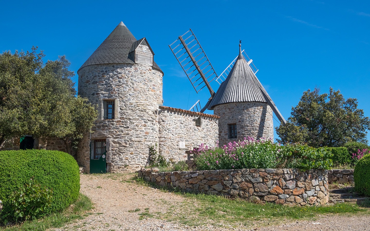 Faugères windmills, South of France