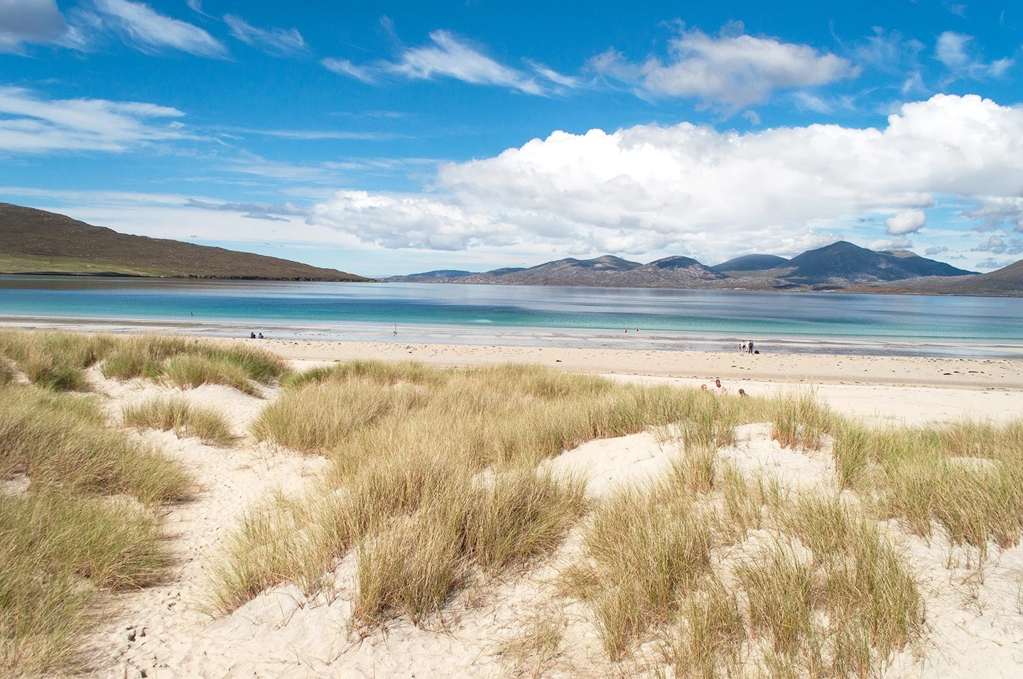 Deserted beaches in the Outer Hebrides, Scotland