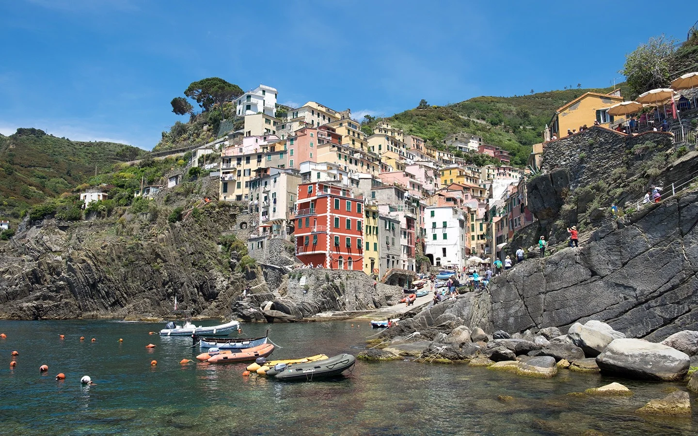 Riomaggiore in the Cinque Terre