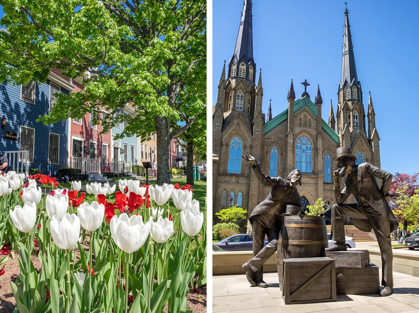 Summer in Charlottetown, Prince Edward Island, Canada