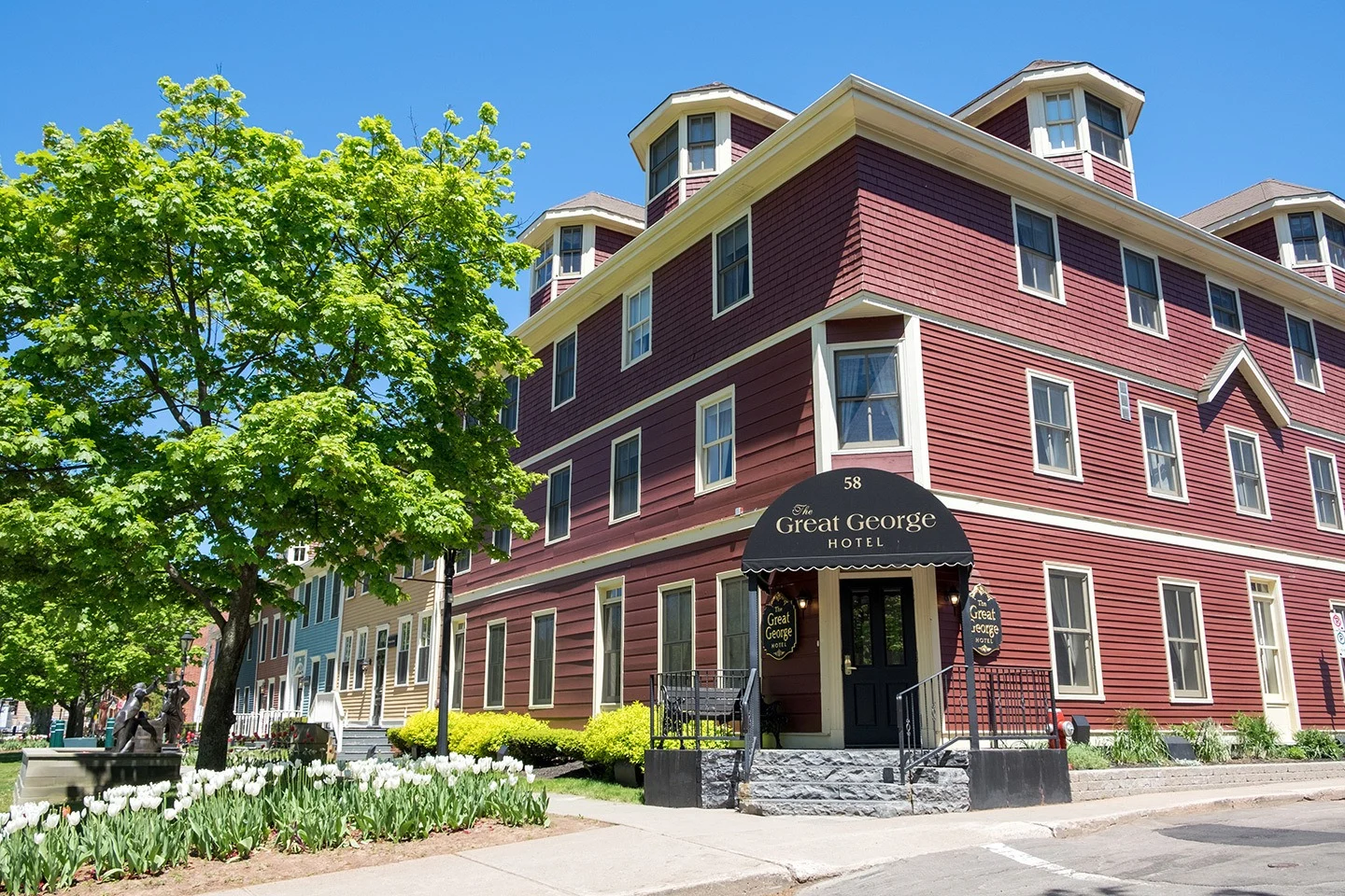 The Great George Hotel in Charlottetown, Prince Edward Island Canada