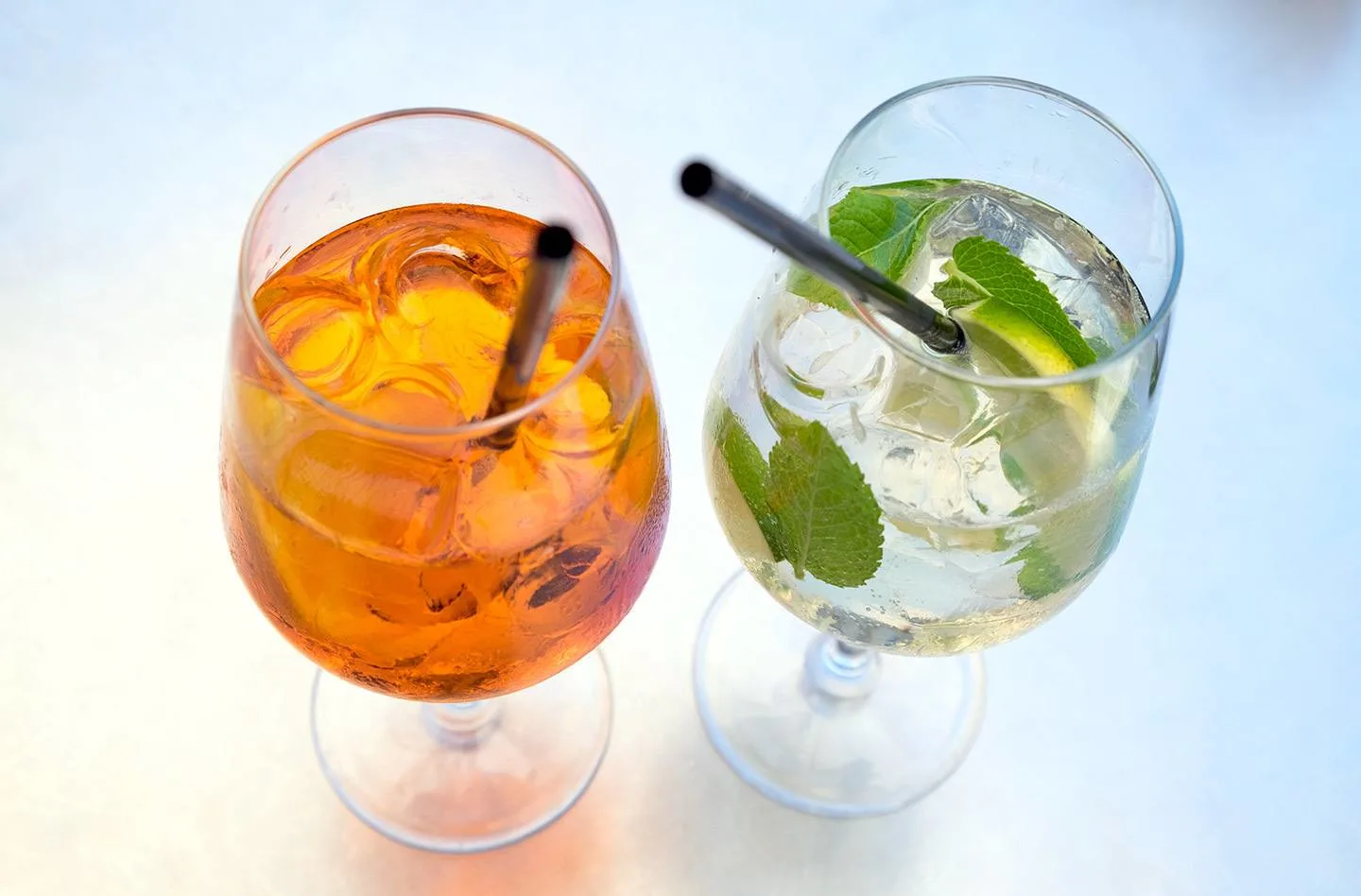 Aperol Spritz in Cinque Terre, Italy