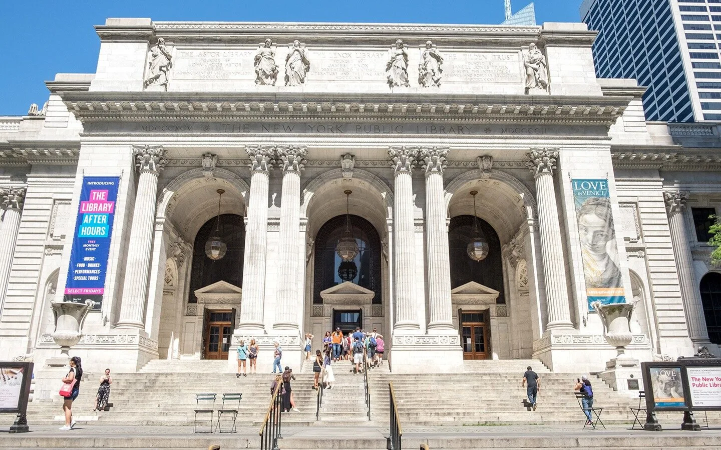 The New York Public Library, a New York film location