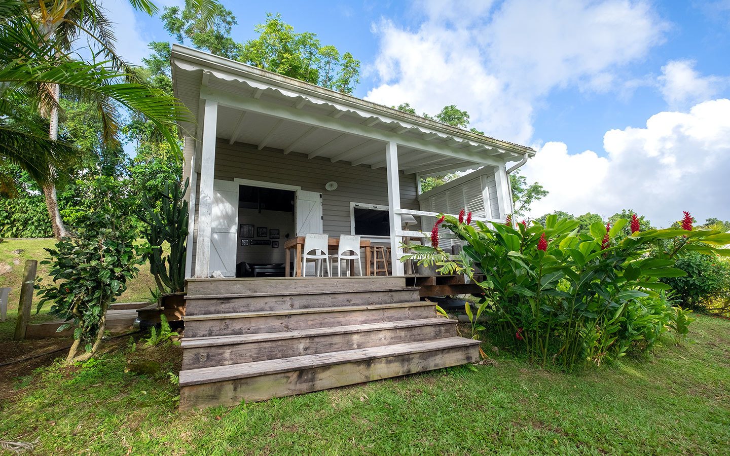 AirBnB cabin in the hills of Basse-Terre, Guadeloupe