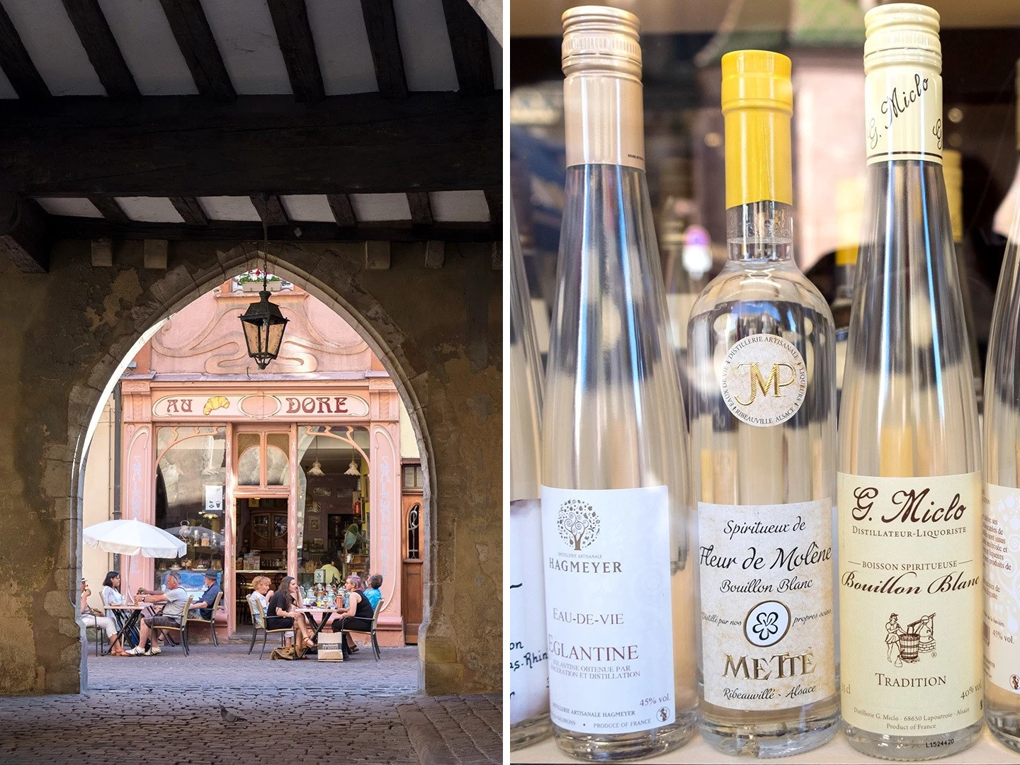 Café culture and Alsace wine