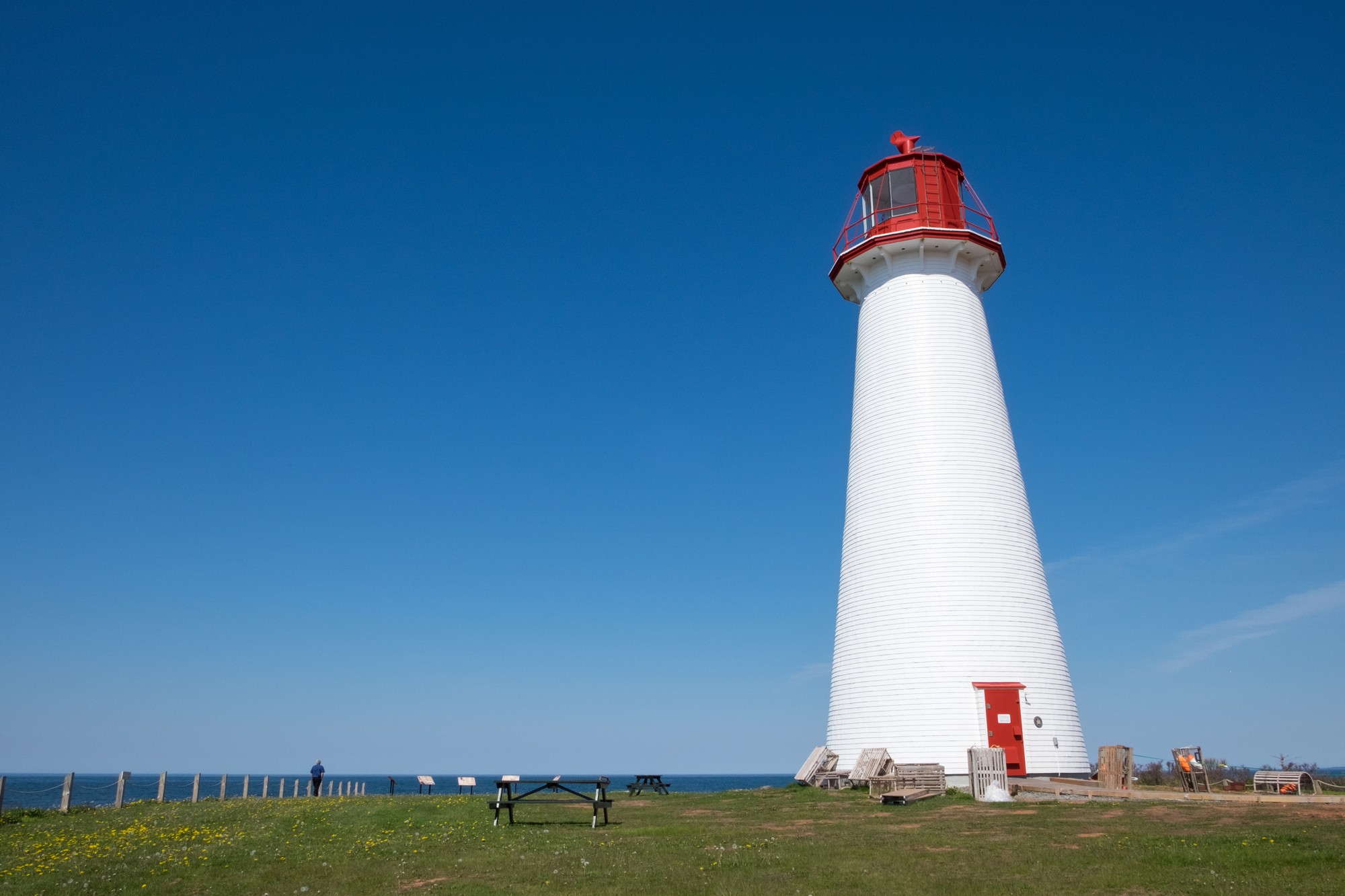 Point Prim lighthouse in Prince Edward Island
