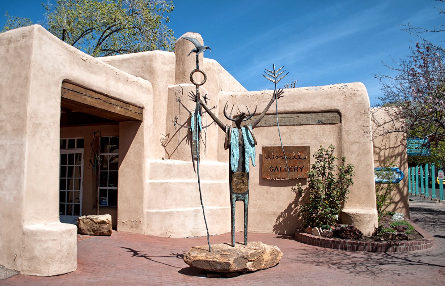 Art gallery in Santa Fe, New Mexico