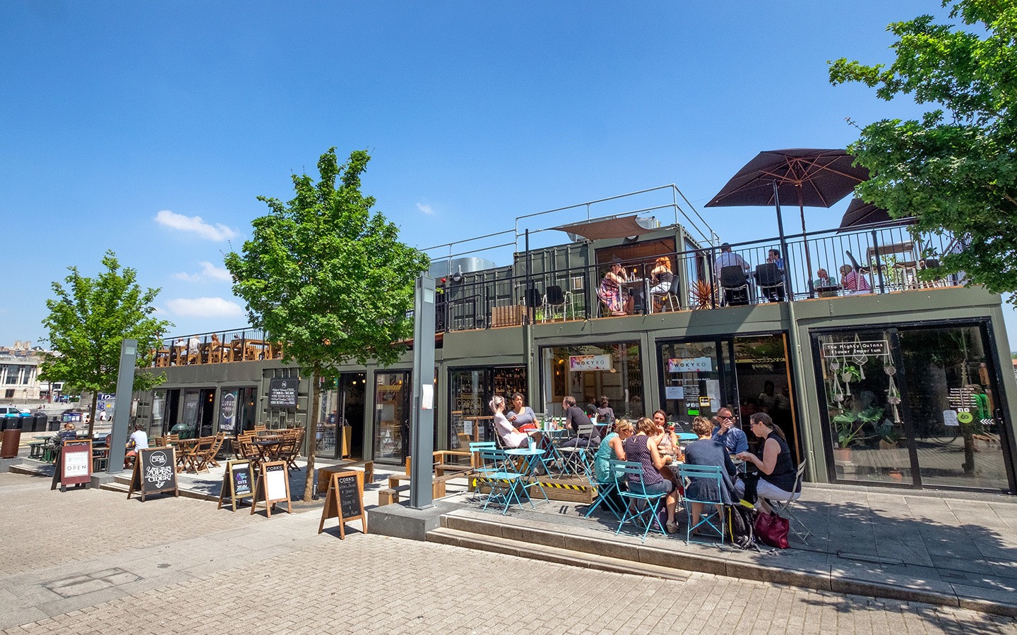 Cargo at Wapping Wharf, Bristol