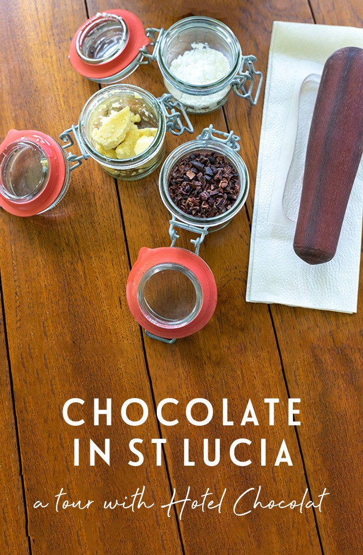 A chocolate tour and chocolate-making at Hotel Chocolat's Rabot Estate in St Lucia, taking you from tree to bean to bar #chocolate #HotelChocolat #SaintLucia #StLucia