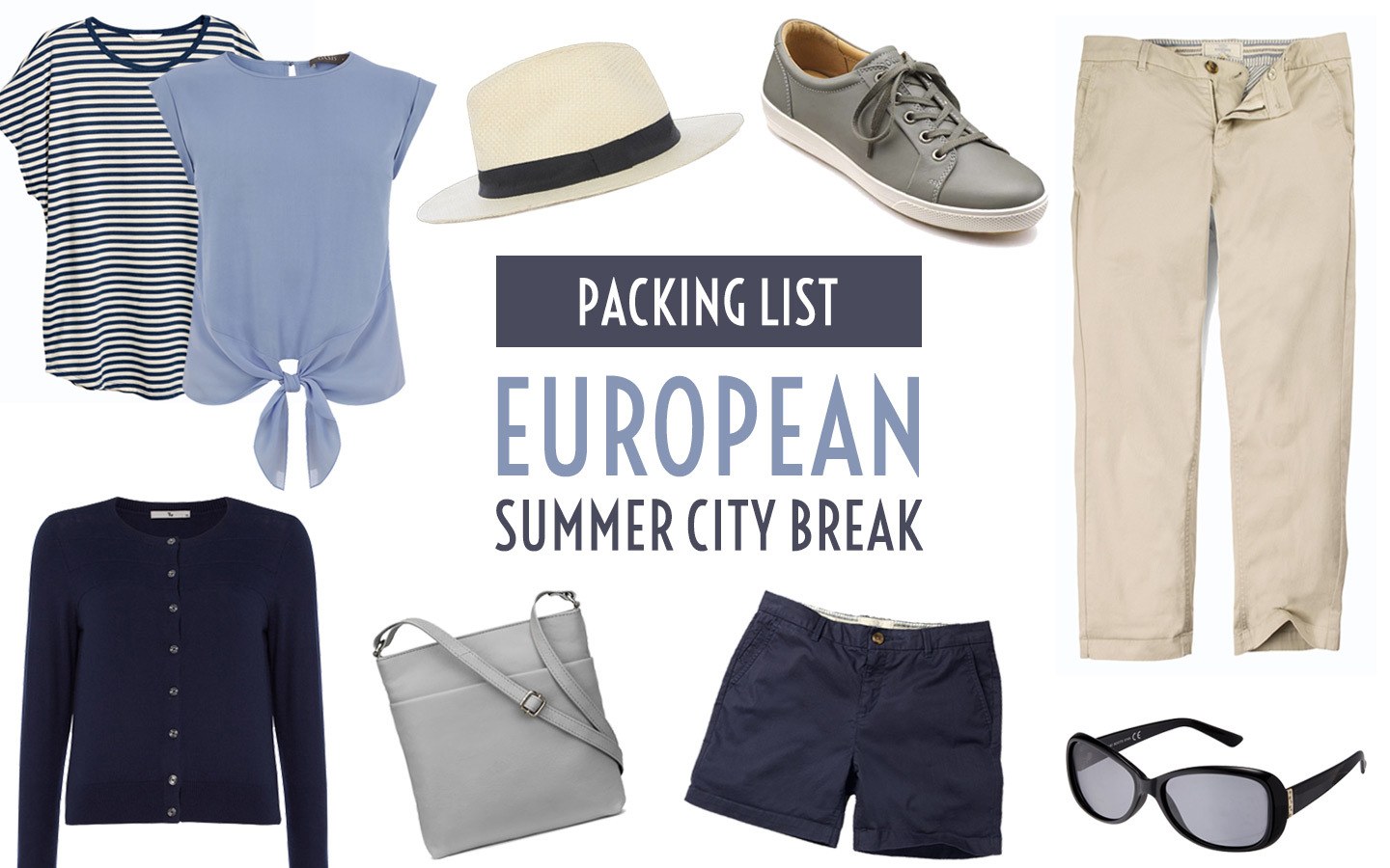  Travel packing list: What to pack for a summer city break in Europe 