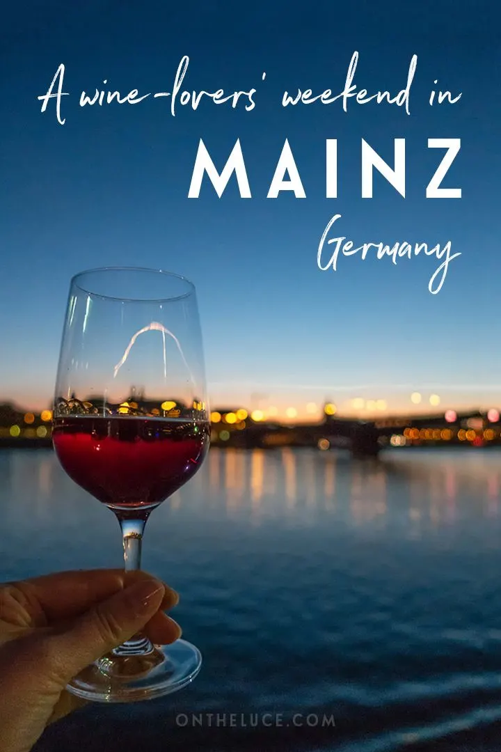 A wine-lovers' weekend break in Mainz, Germany, one of the Great Wine Capitals, a charming city that's home to the annual Mainzer Weinmarkt wine festival. #Mainz #Germany #GermanySimplyInspiring #wine #weekend #weekendbreak