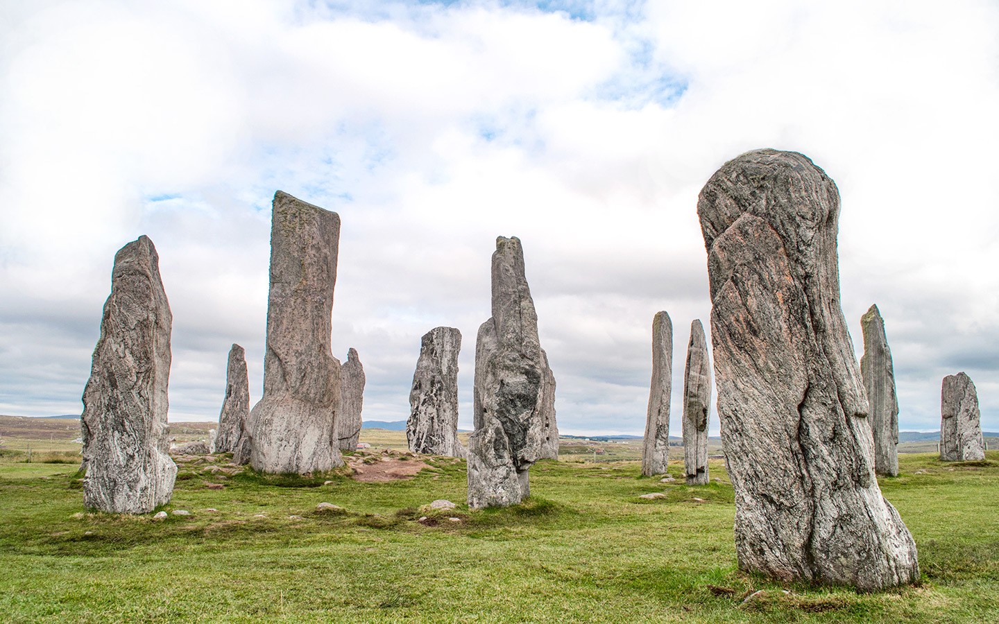 The Callanish Stones in the Outer Hebrides, Scotland, from the Lewis Trilogy travel books