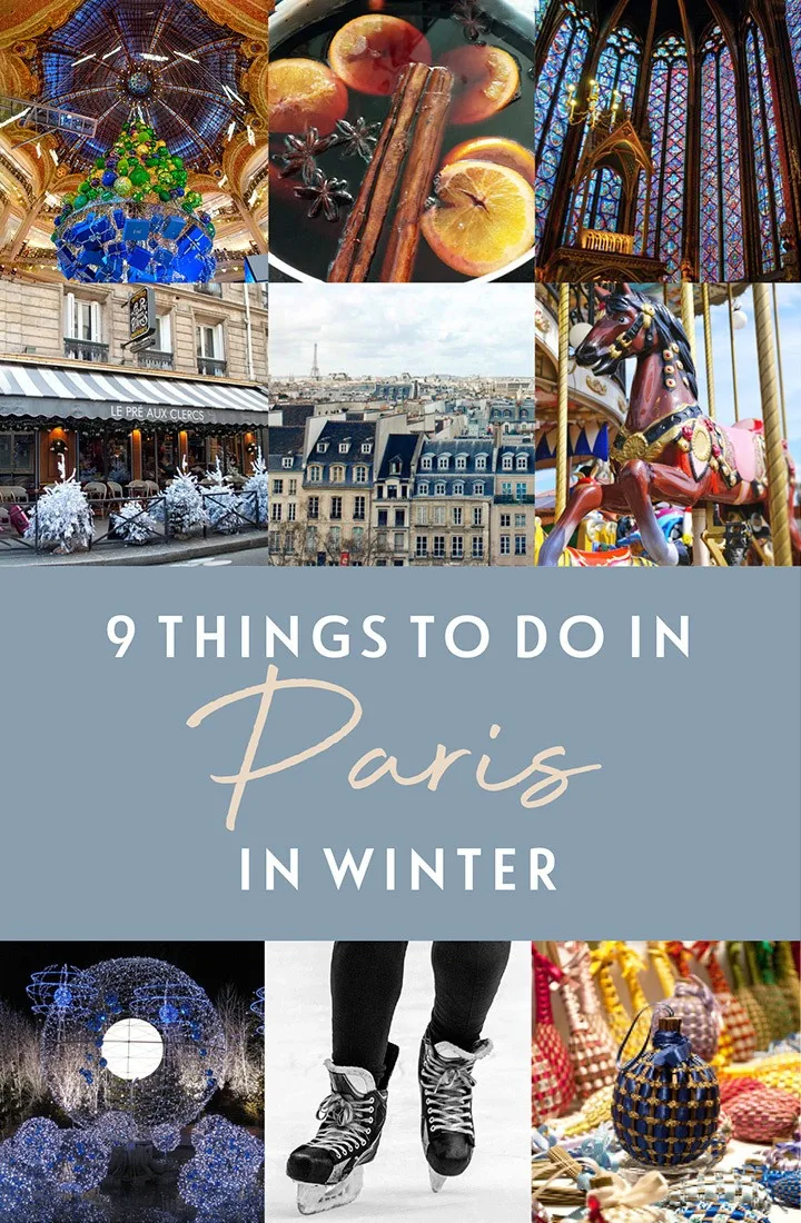 Nine of the best things to do in Paris at Christmas – discover why Paris makes a great festive break with sparkling light displays, Christmas markets, ice skating, church concerts and funfair rides | Christmas in Paris | Winter in Paris | Paris Christmas