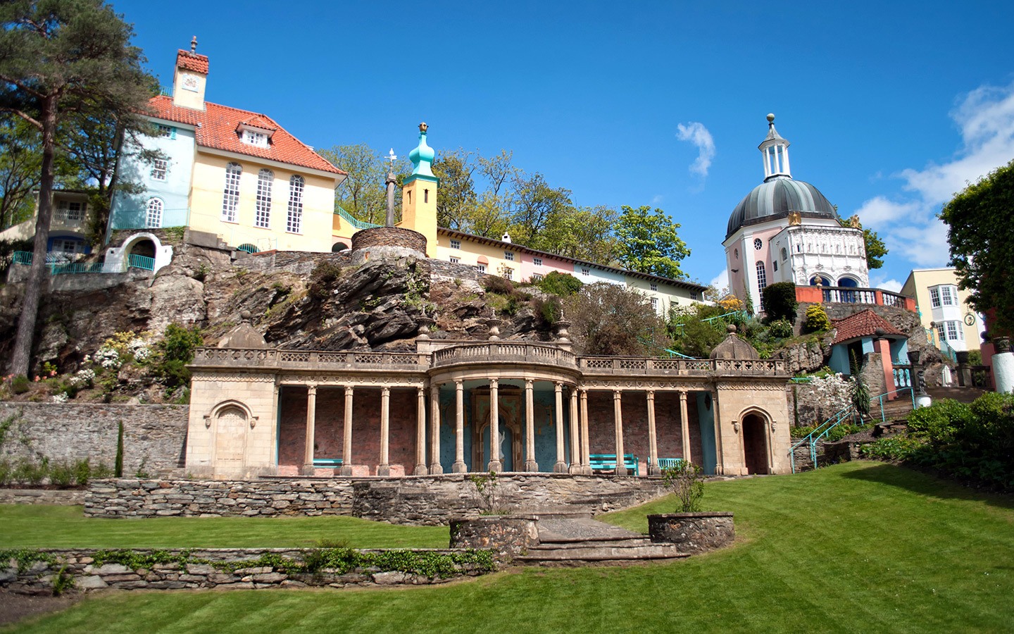 Portmeirion in North Wales