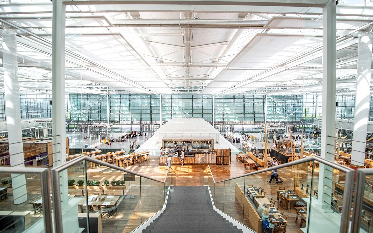 Interior of Munich airport