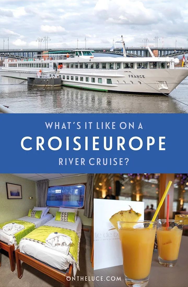 What's it like on board a CroisiEurope river cruise? A a review of these affordable European river cruises, including food and drink on board, ship facilities, excursions and what to pack #cruise #rivercruise #CroisiEurope #cruisereview