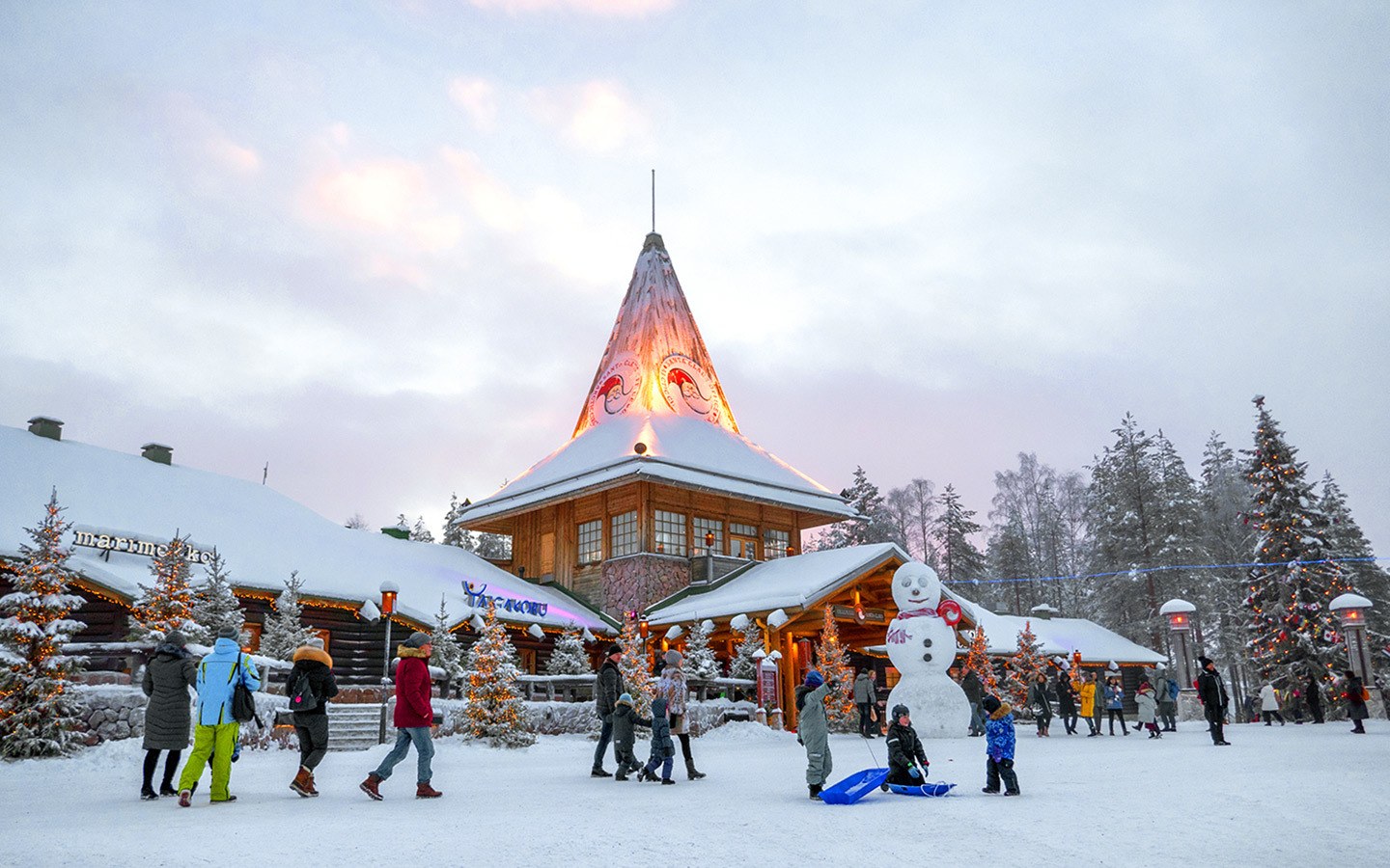 Santa Claus Village in Rovaniemi, Finland