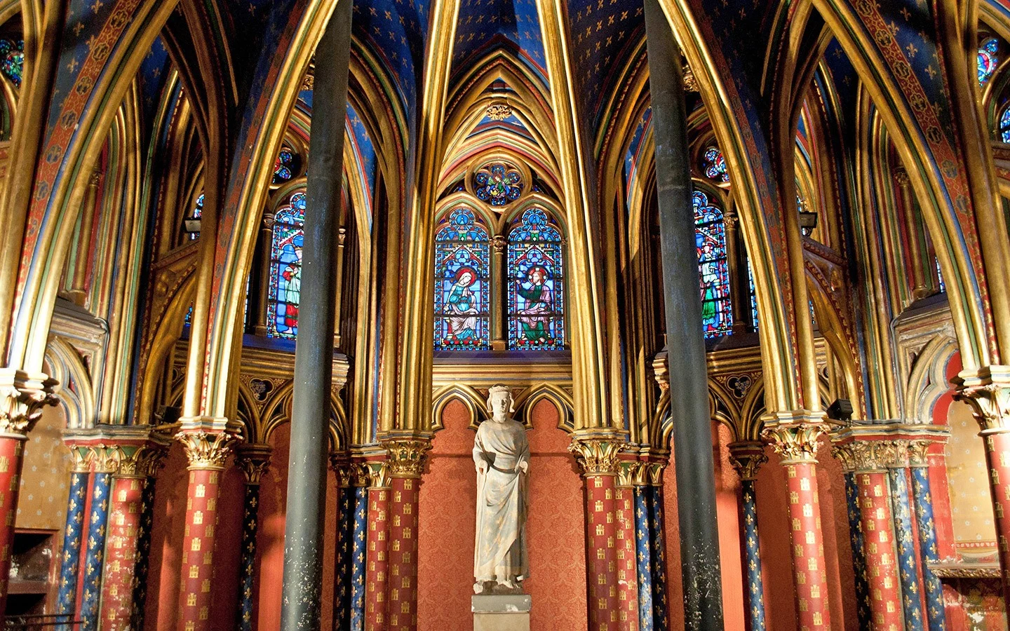 Sainte-Chapelle church in Paris