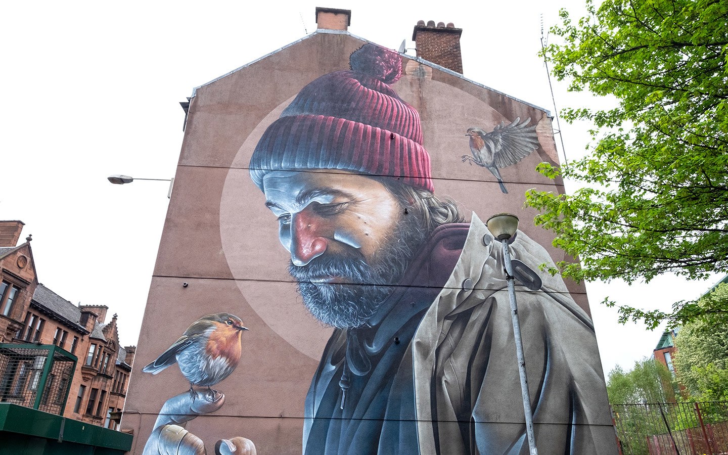 Artwork on Glasgow's City Centre Mural Trail