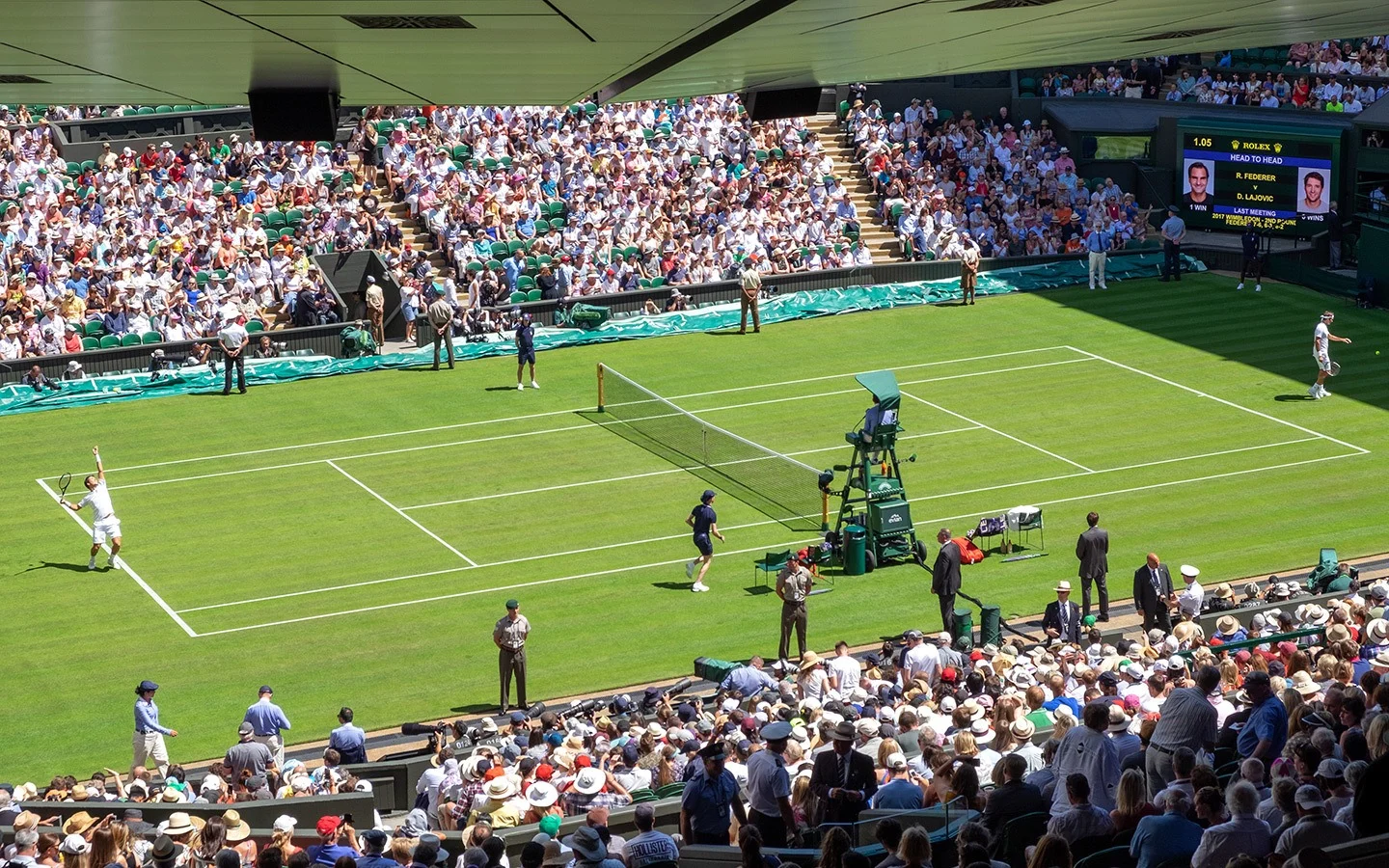 Centre Court at Wimbledon Tennis Championships