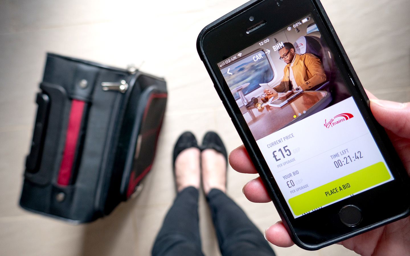 Using the Seatfrog app to save money on UK train travel