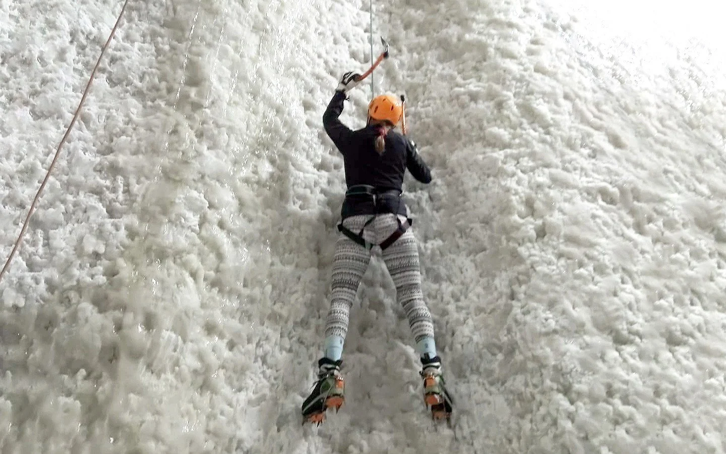 Ice climbing in Kinlochleven, one of the top things to do in Fort William and Glencoe