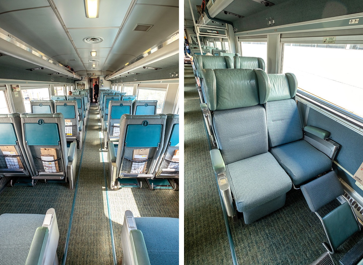 VIA Rail’s economy sleeper seats