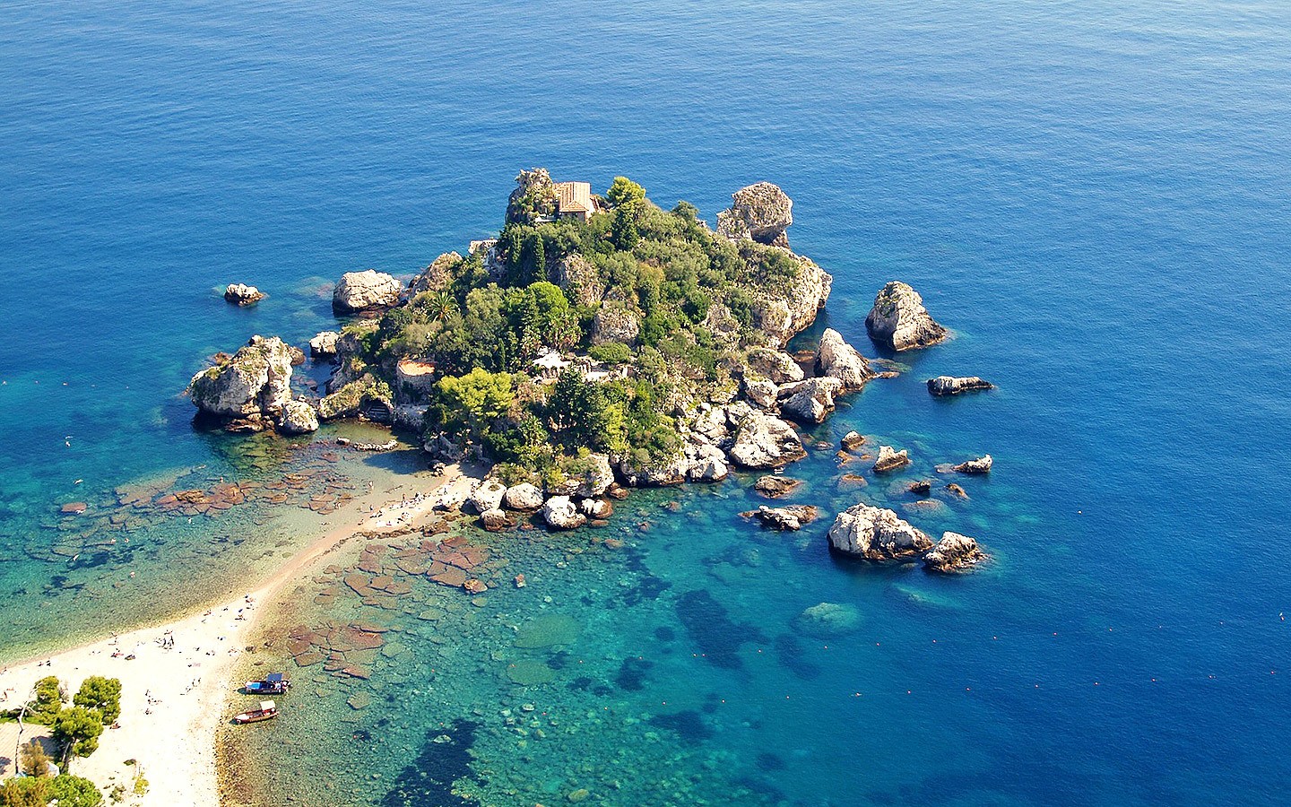 Isola Bella in Taormina, Sicily