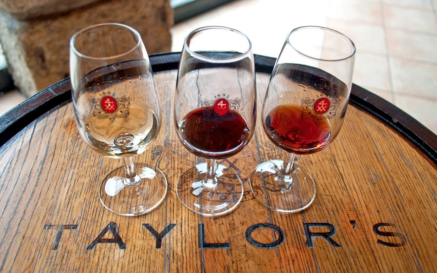 Port tasting at Taylor's in Vila Nova de Gaia, Porto