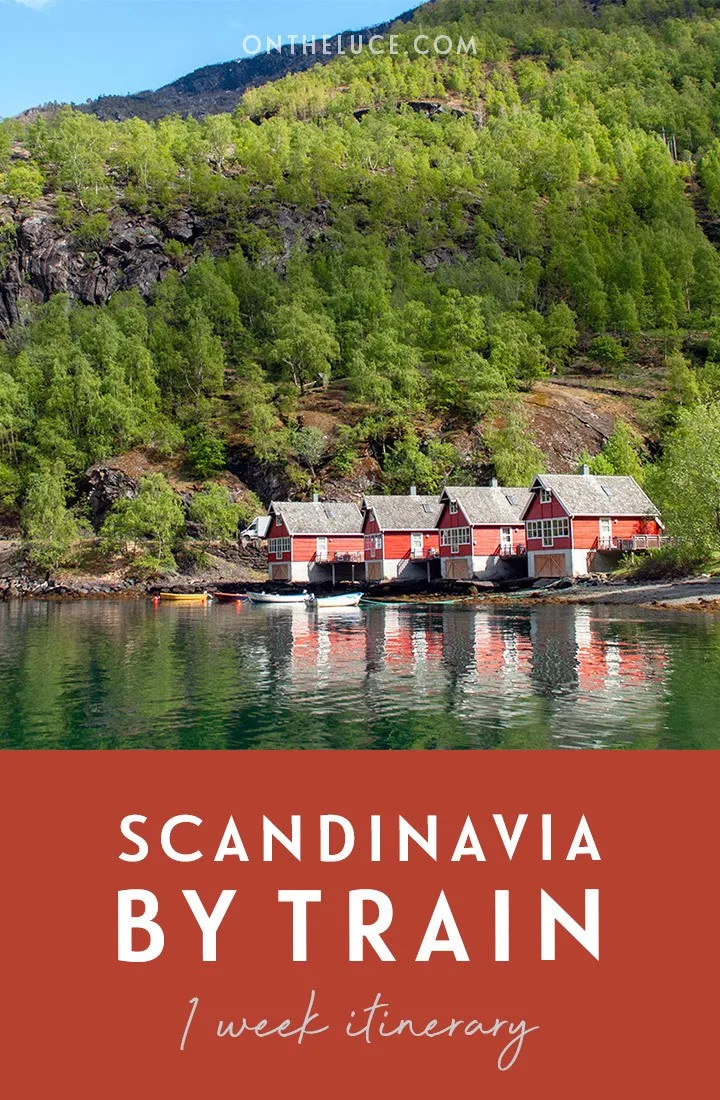 Explore Scandinavia by train in just one week on this rail itinerary which takes you from the cosmopolitan capital cities of Copenhagen, Stockholm and Oslo to the spectacular Norwegian fjords | Scandinavia InterRail itinerary | Scandinavia train trip | Norway by train | Sweden by train | Denmark by train