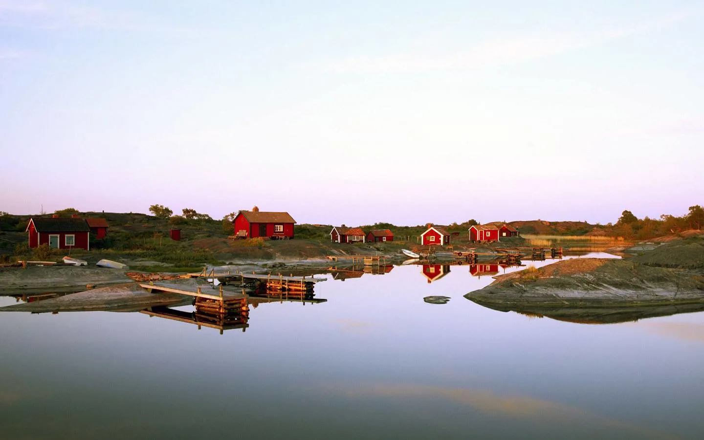 Island in the Stockholm archipelago off Stockholm