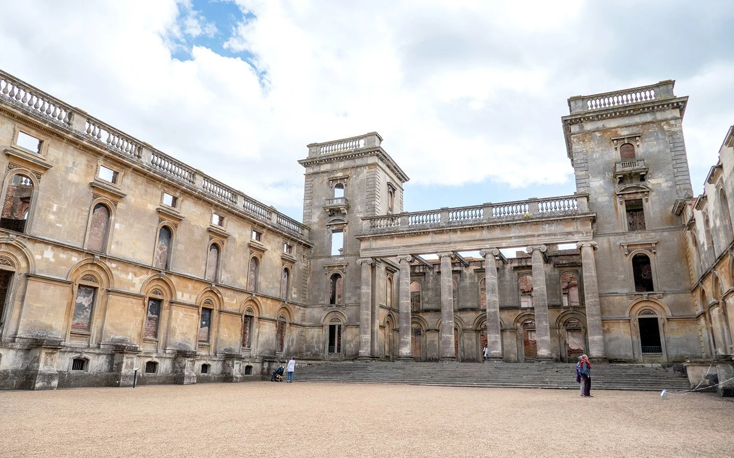Witley Court's North Portico