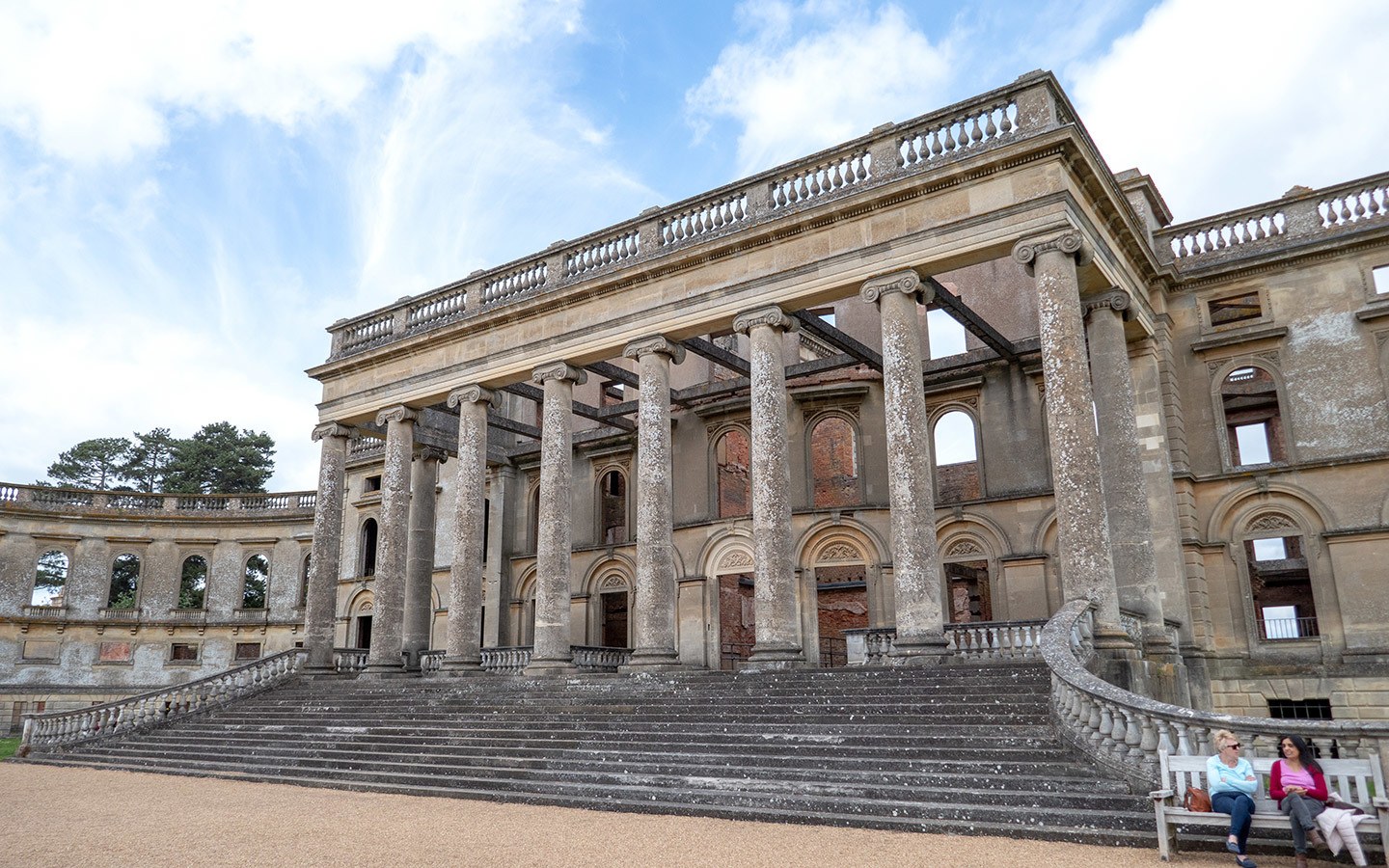 Witley Court's South Portico