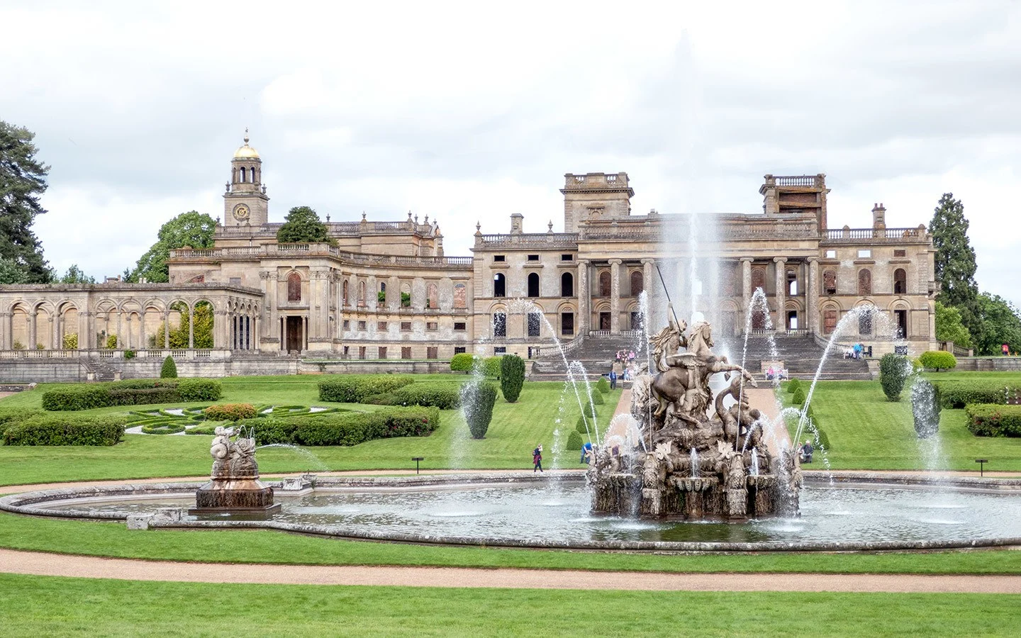 The lost glamour of ruined Witley Court, Worcestershire