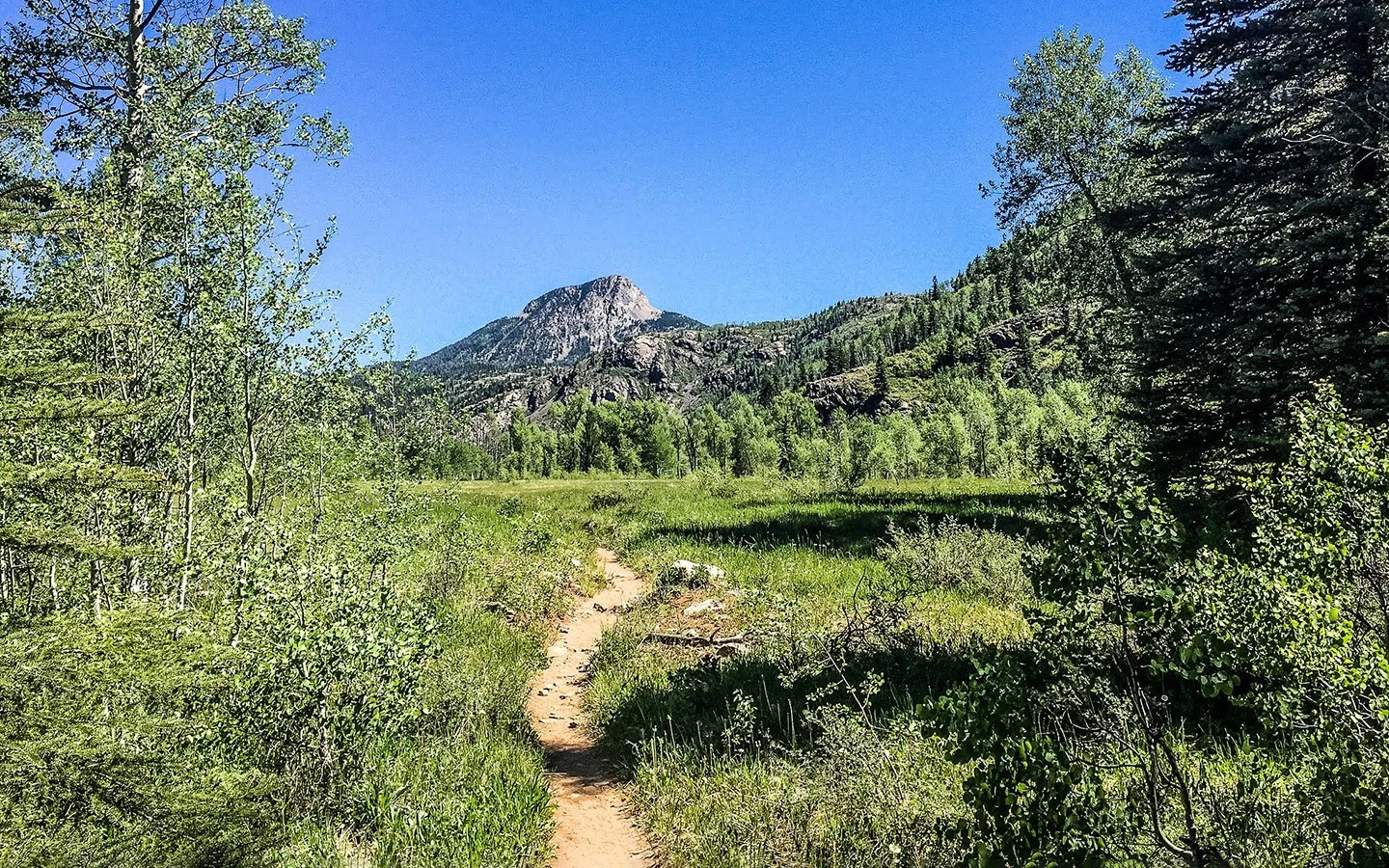 The Purgatory Trail in Colorado, USA