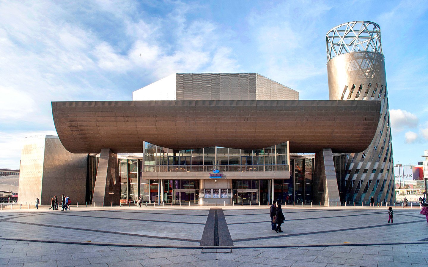 The Lowry Centre in Manchester's Salford Quays