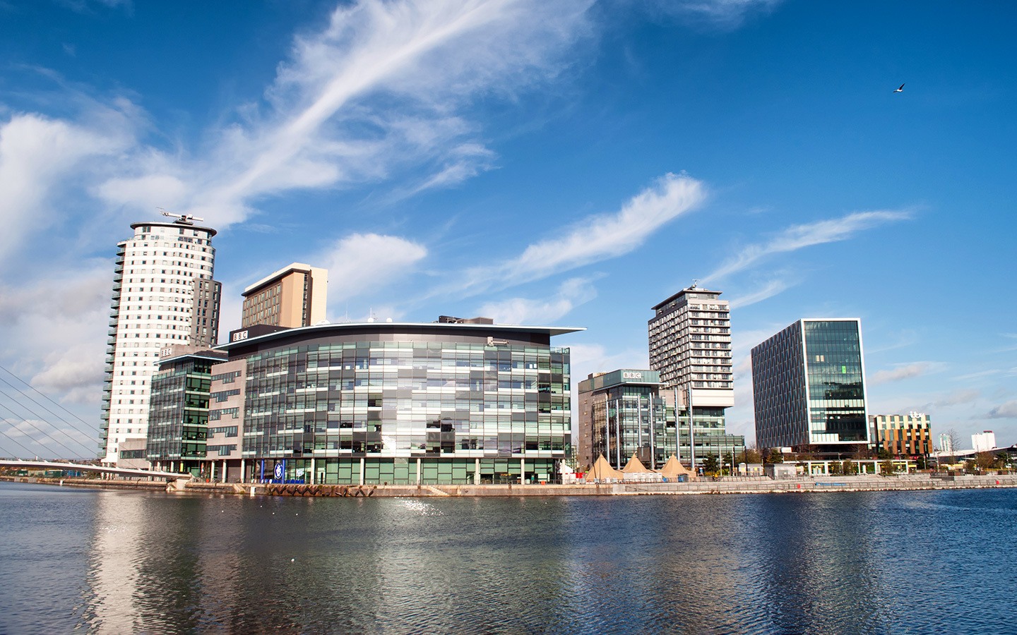 MediaCityUK in Salford Quays, Manchester