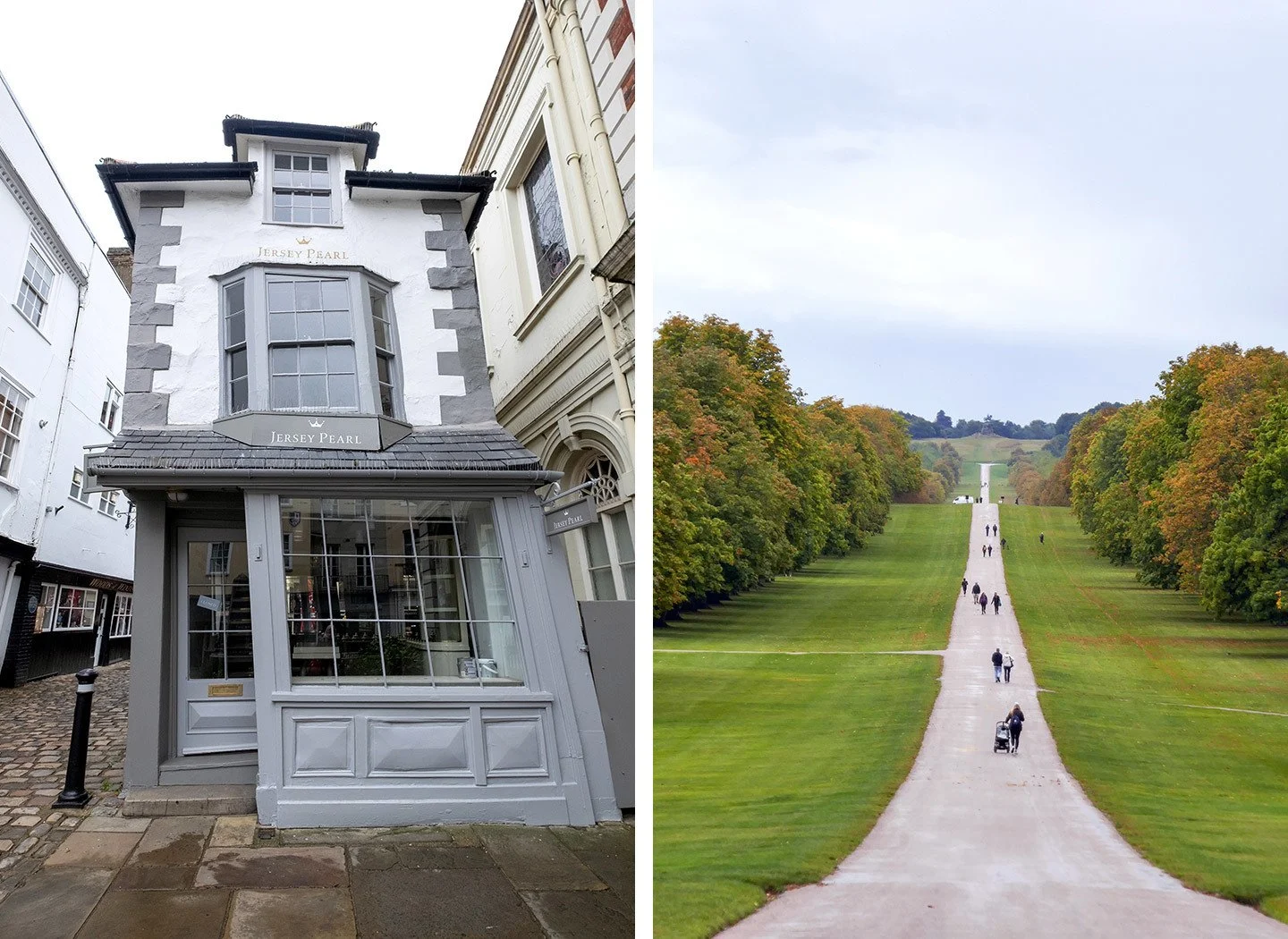 A quirky crooked house and the Long Walk in Windsor Great Park