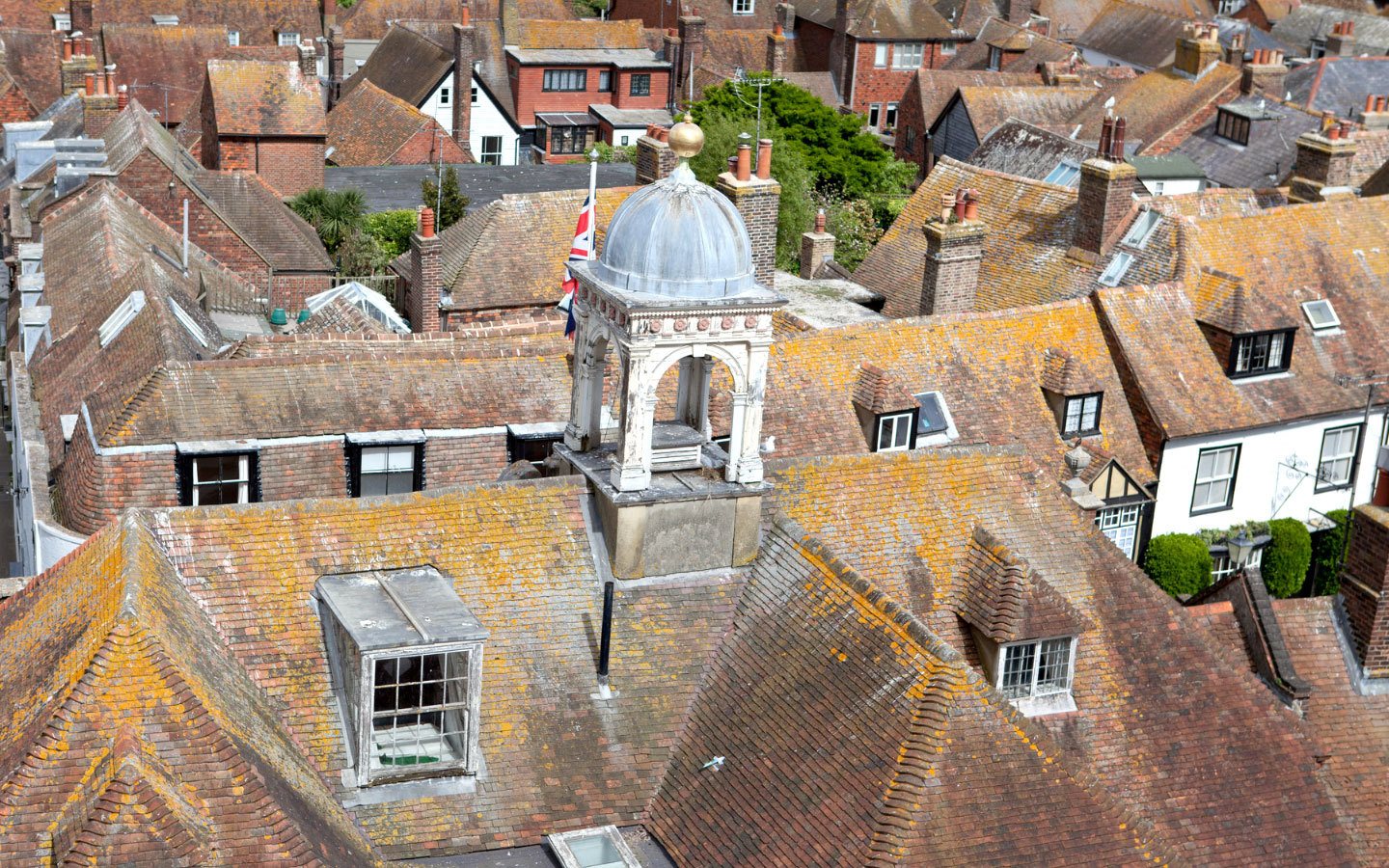 View of Rye from the tower of St Mary’s Church