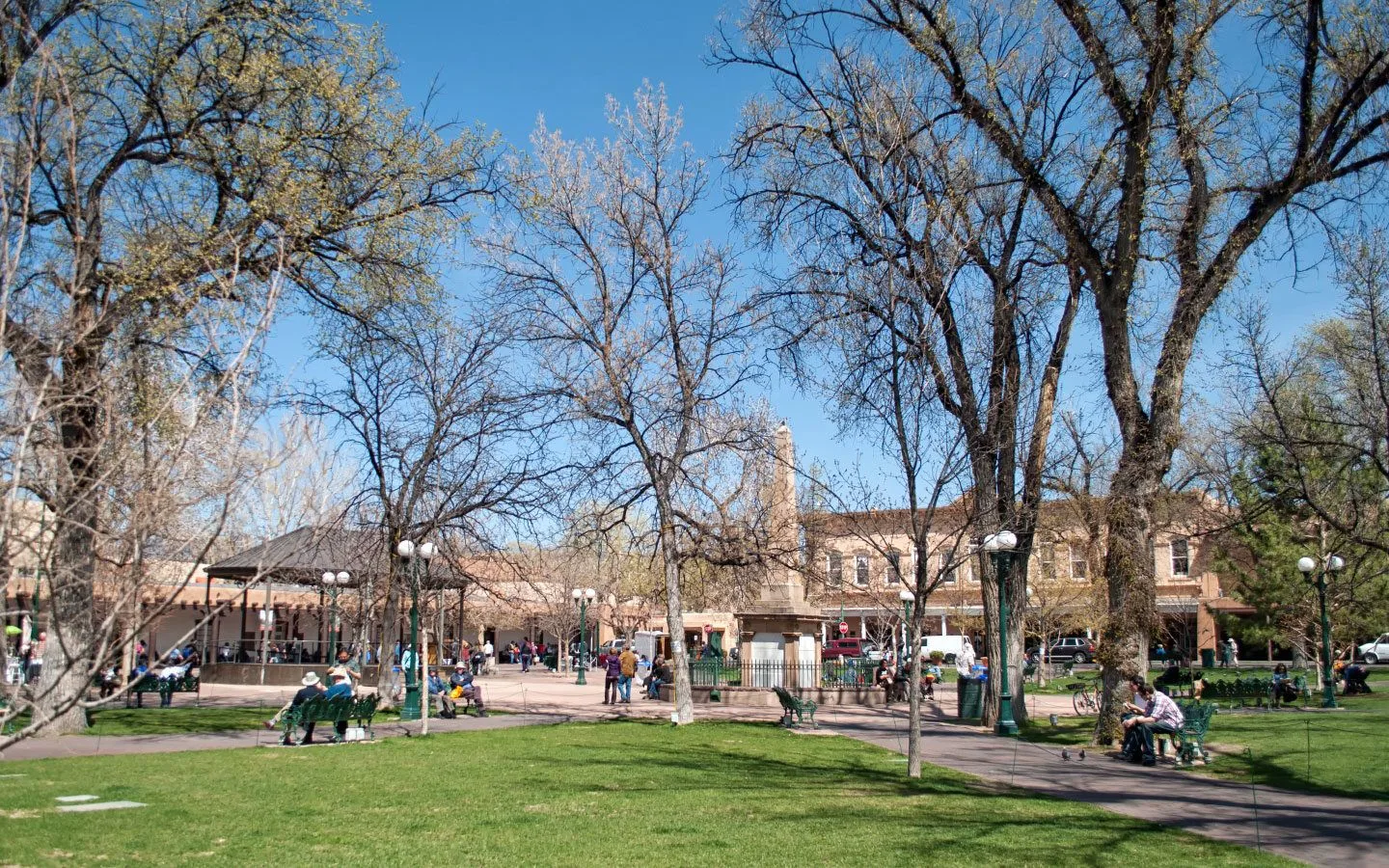 Santa Fe Plaza, New Mexico