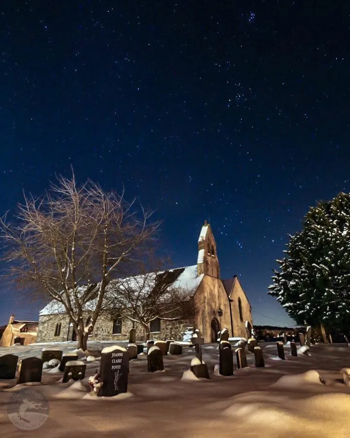 Dark Sky Stargazing at Capel y Ffin Churchyard in Wales
