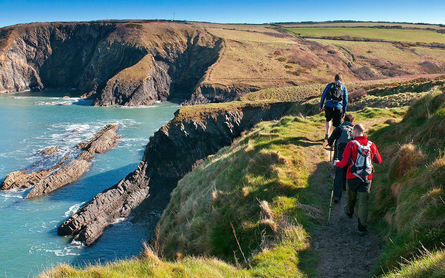 Pilgrimage Walks in West Wales along the Pembrokeshire Coast Path