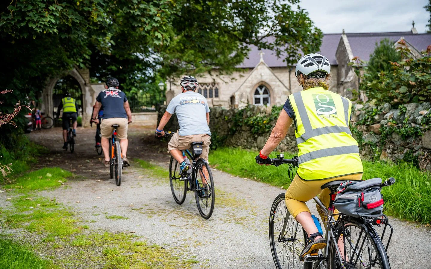 Cycling on Anglesey in Wales